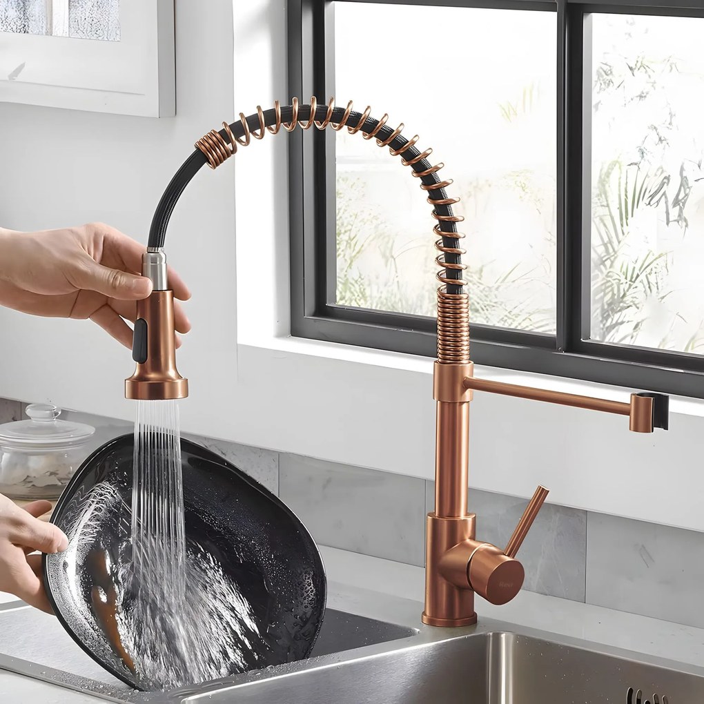 Смесител за кухня REA Colin Brush Copper