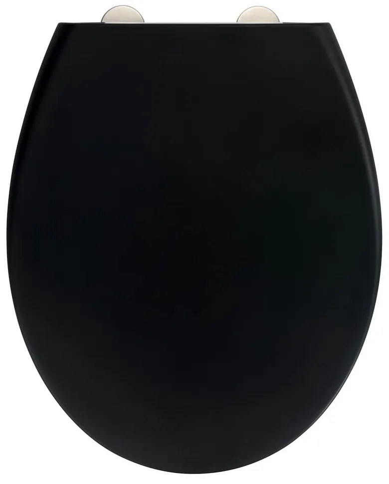 Черна тоалетна седалка Ikaria - Wenko