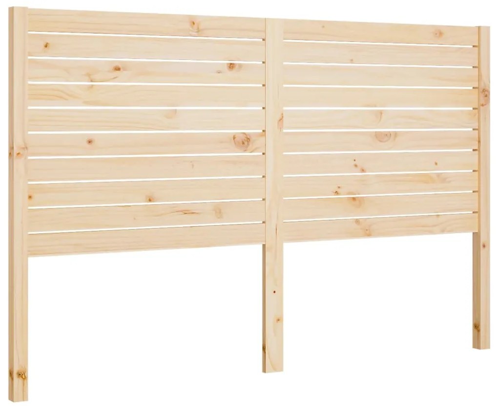 819020 vidaXL Горна табла за легло, 146x4x100 см, бор масив