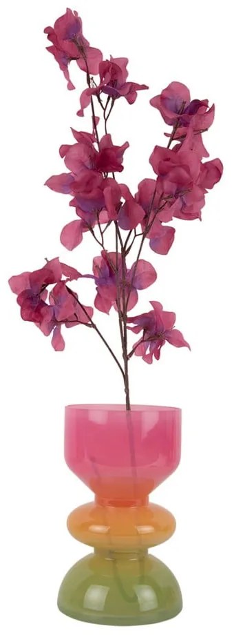 Оранжева/розова стъклена ваза (височина 20,5 cm) Funky Vibes – PT LIVING