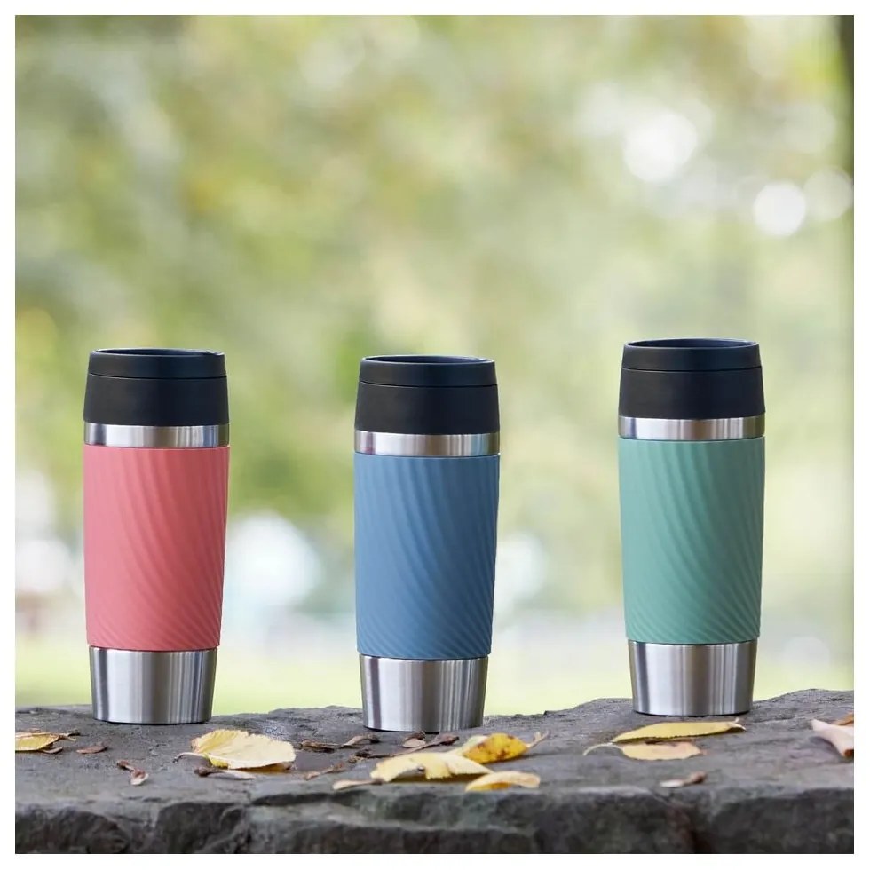 Светлозелена чаша за път 360 ml – Tefal