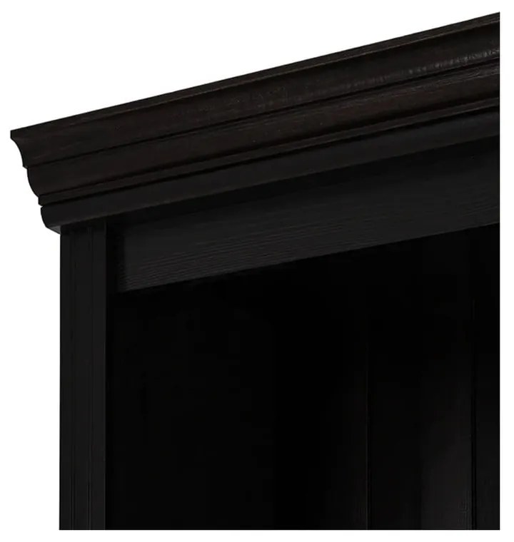 Кафява библиотека от масивен бор 296x223 cm Anita – Støraa