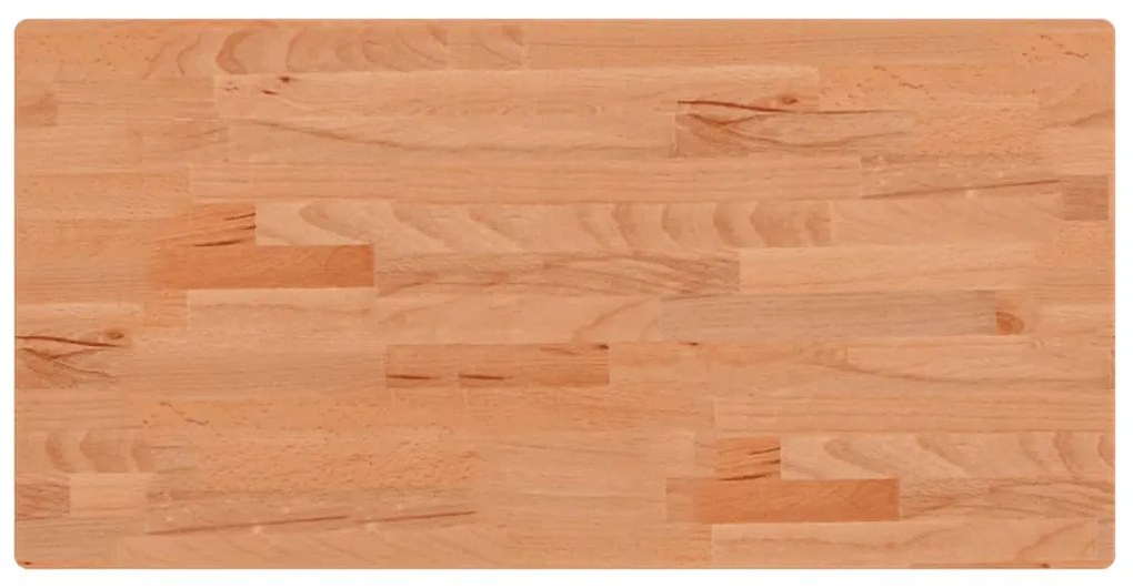 3188893 vidaXL Плот за маса 80x40x2,5 см правоъгълен масивен бук