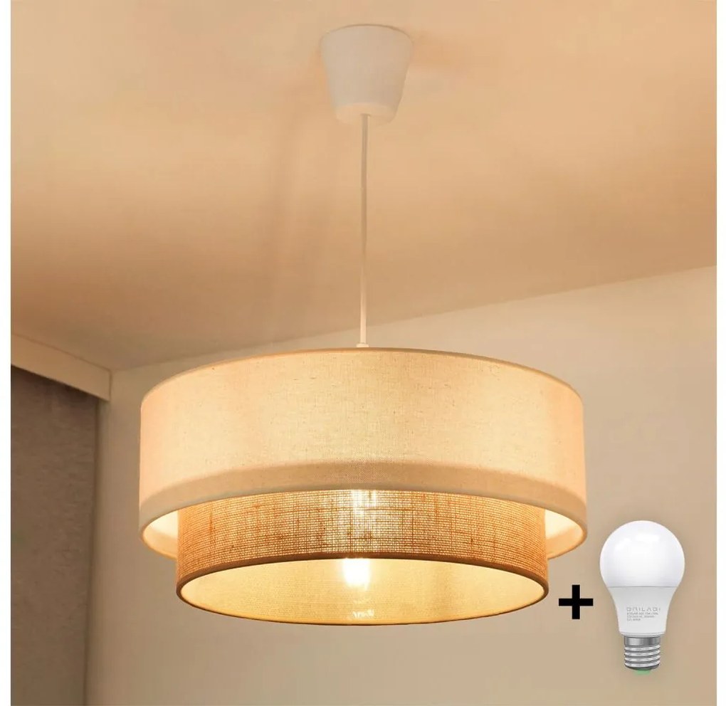 Brilagi - LED Пендел BOHO STYLE 1xE27/15W/230V Ø 40 см