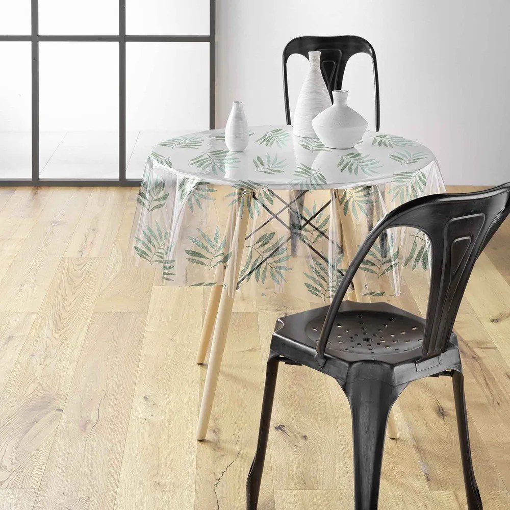 Покривка за маса измиваема ø 140 cm Verdalis – douceur d'intérieur