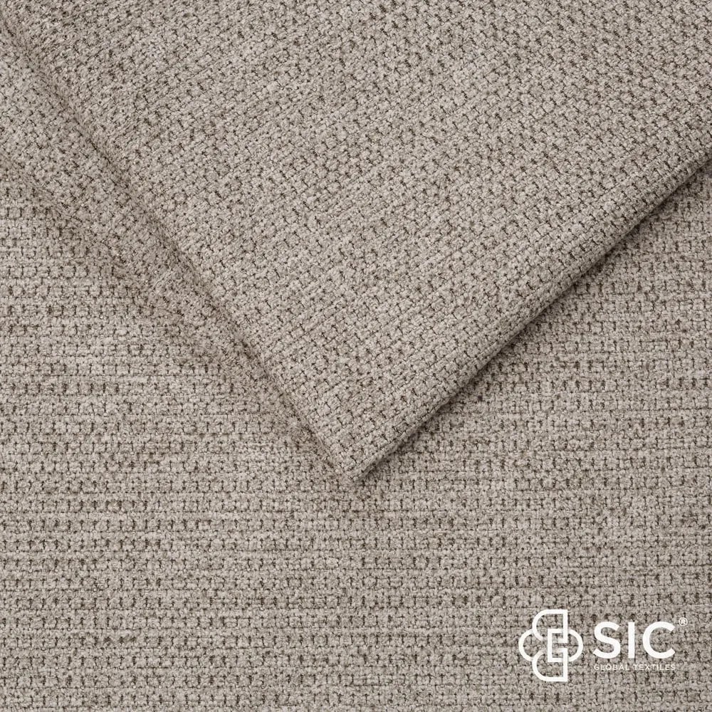 Сиво/кафяво двойно легло 180x200 cm тапицирано без ламелно дъно Smart – Meise Möbel