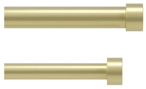 Стоманен разтегателен двоен корниз 91 - 168 cm Cappa - Umbra