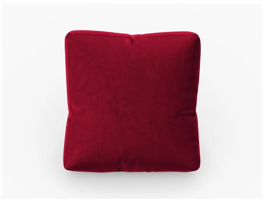 Червена кадифена възглавница за модулен диван Rome Velvet - Cosmopolitan Design