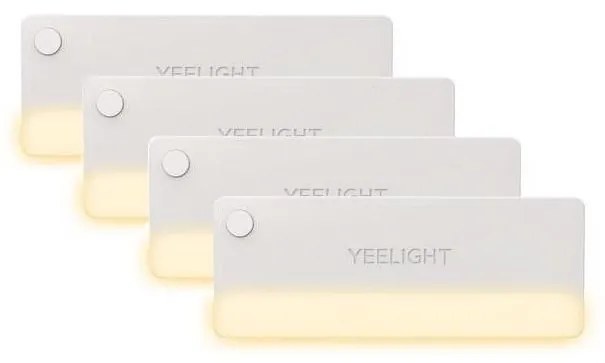 Yeelight - К-кт 4x LED Осветление за мебели със сензор LED/0,15W/5V 2700K