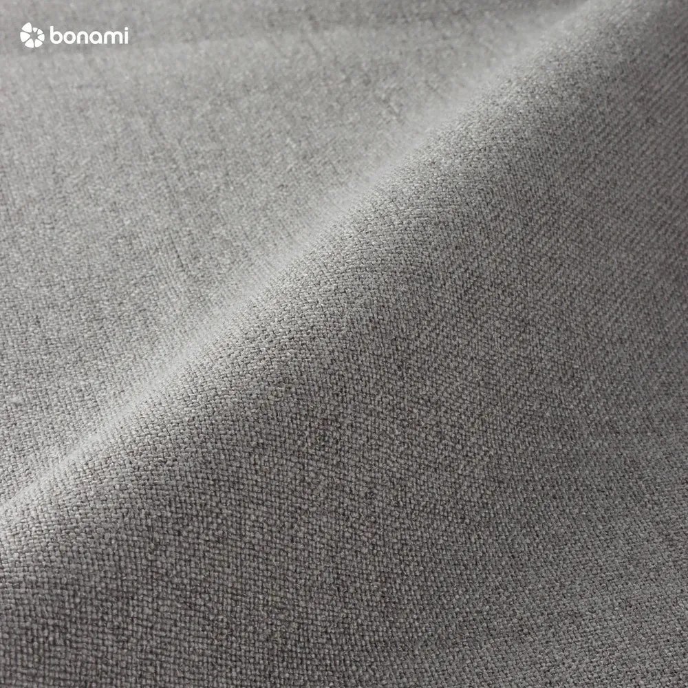 Светлосиво единично легло 120x200 cm тапицирано без ламелно дъно Mattis – Meise Möbel