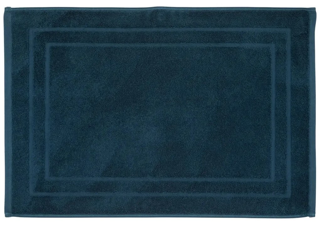 Постелка за баня atmosphera, Памук, 50x70 cm - Тъмносин