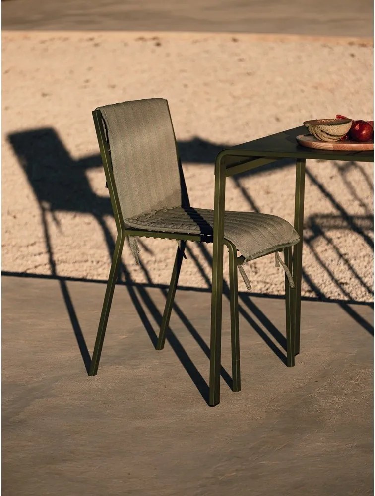Зелен градински стол метален Oto – noo.ma