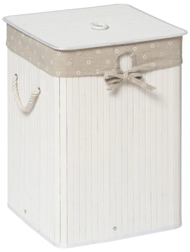 Кош за пране от дърво и плат Kankyo 62 L - Premier Housewares