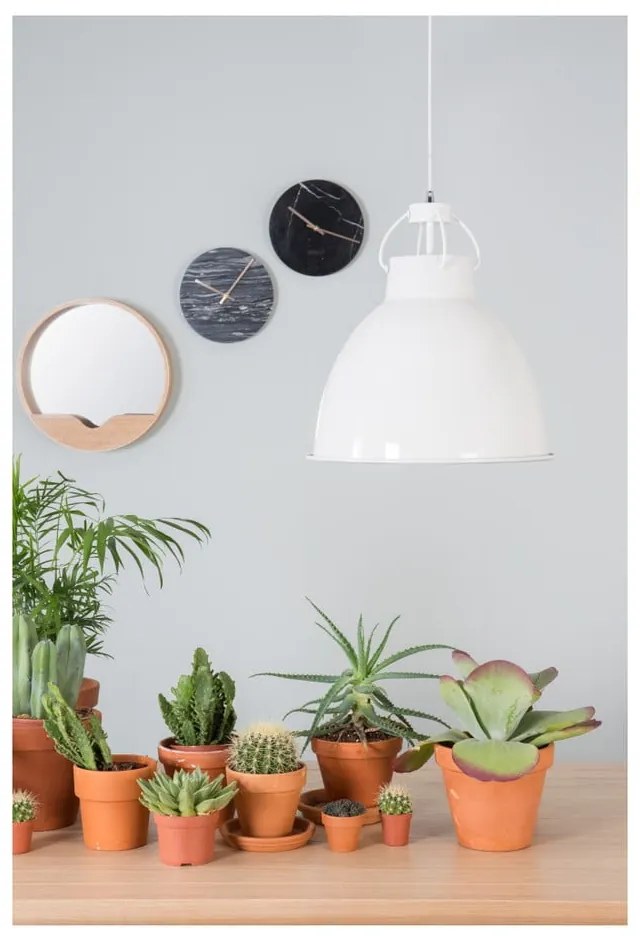 Стенно огледало с място за съхранение Кръгла стена, ⌀ 40 cm - Zuiver