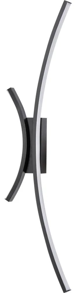 LED аплик LED/12W/230V 3000-6000K черен