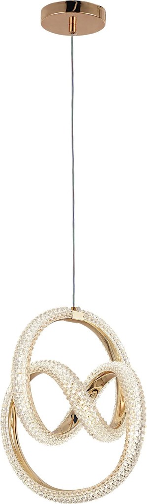 Висяща LED лампа G068-CP Gold