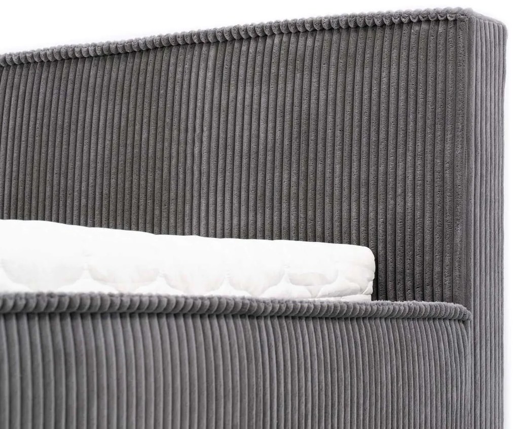 Тапицирано легло Plexi-Gkri-Anthraki-180 x 200