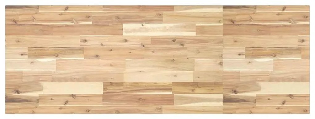 3279722 vidaXL Плот за бюро, необработен, 120x50x2 см, масивно дърво акация