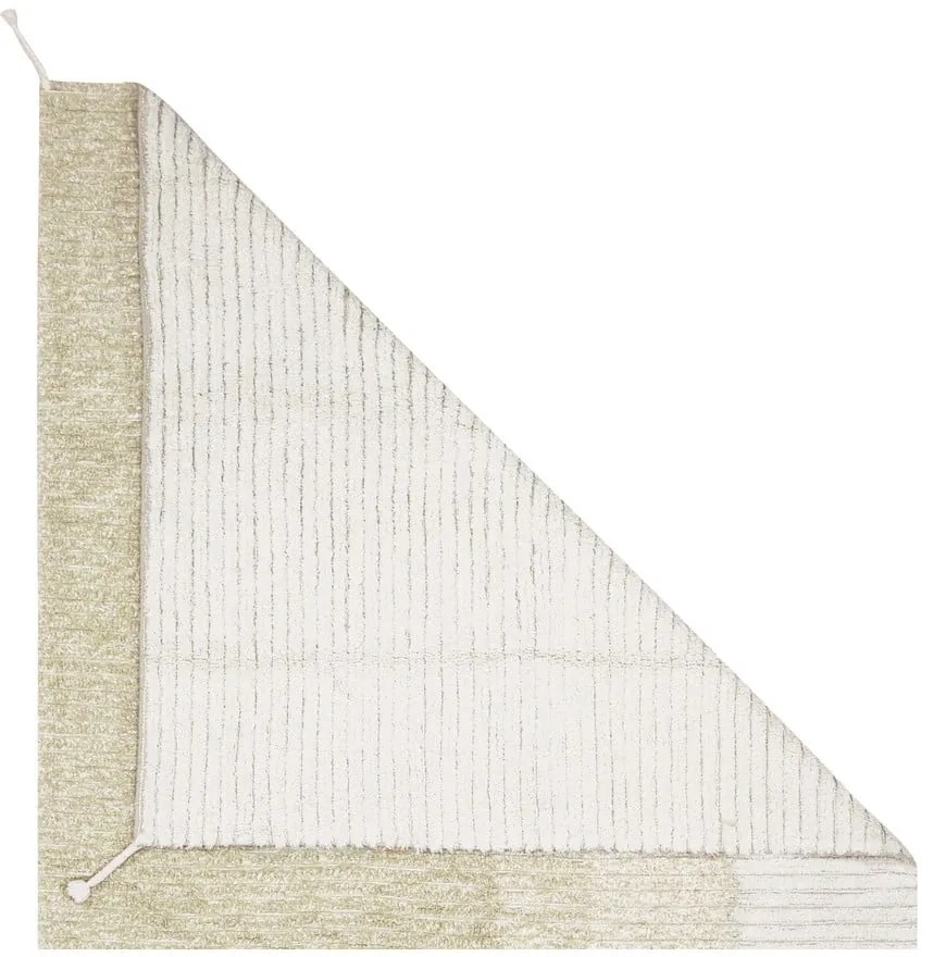 Светлозелен памучен килим 120x160 cm Gelato Green – Lorena Canals