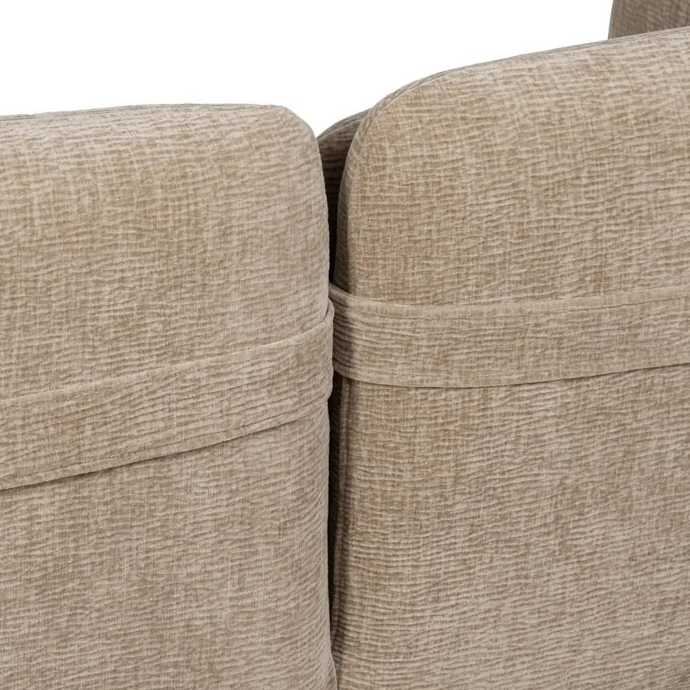 Бежов шенилов диван 127 cm Bind – Ixia