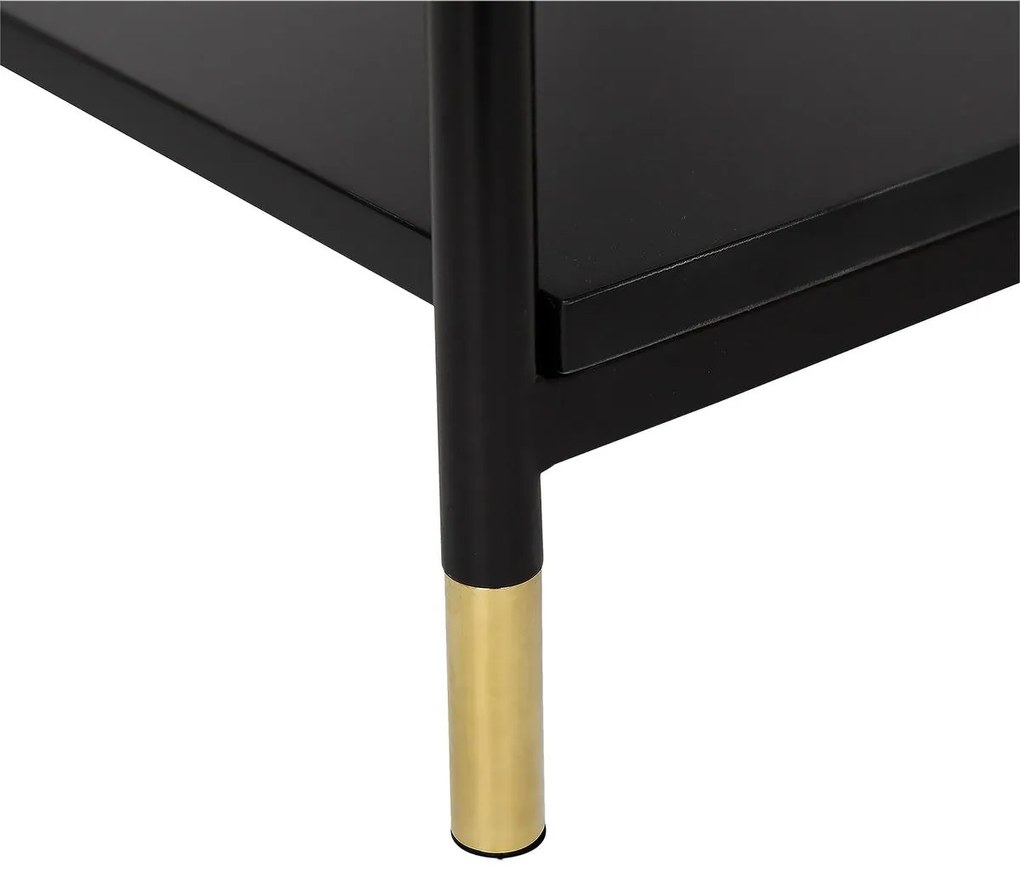 Нощно шкафче atmosphera Tedy, 53 cm, Черен