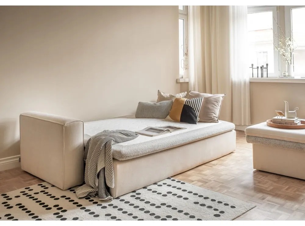 Бежов разтегателен диван 237 cm Wilson – Miuform