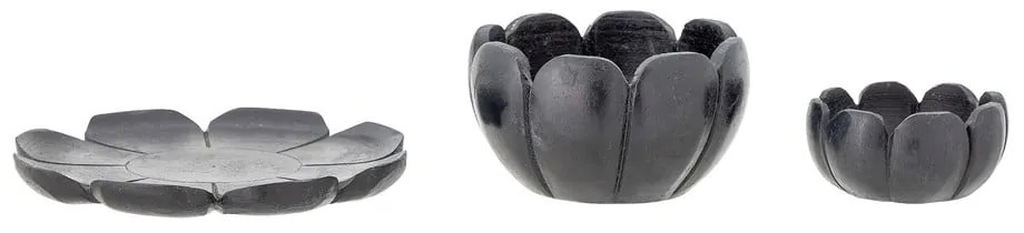 Каменни свещници в комплект от 3 броя Reiko – Bloomingville