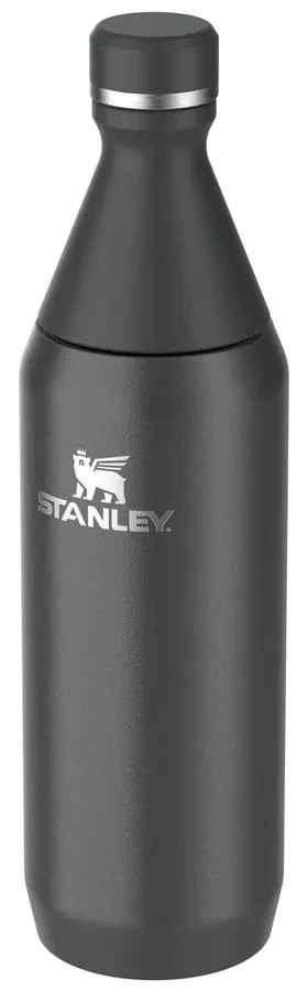 Черна термо бутилка от неръждаема стомана 600 ml All Day Slim Bottle Black – Stanley