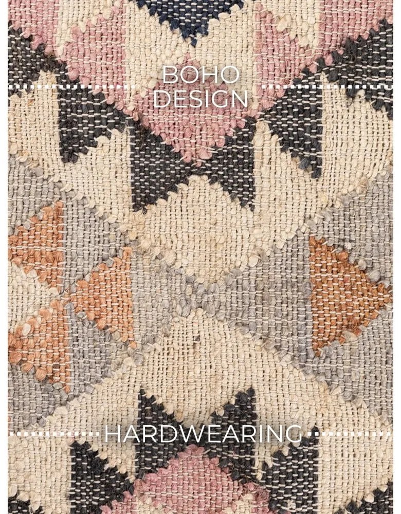 Сив ръчно изработен ютен килим 200x300 cm Roya Parsa – Elle Decoration