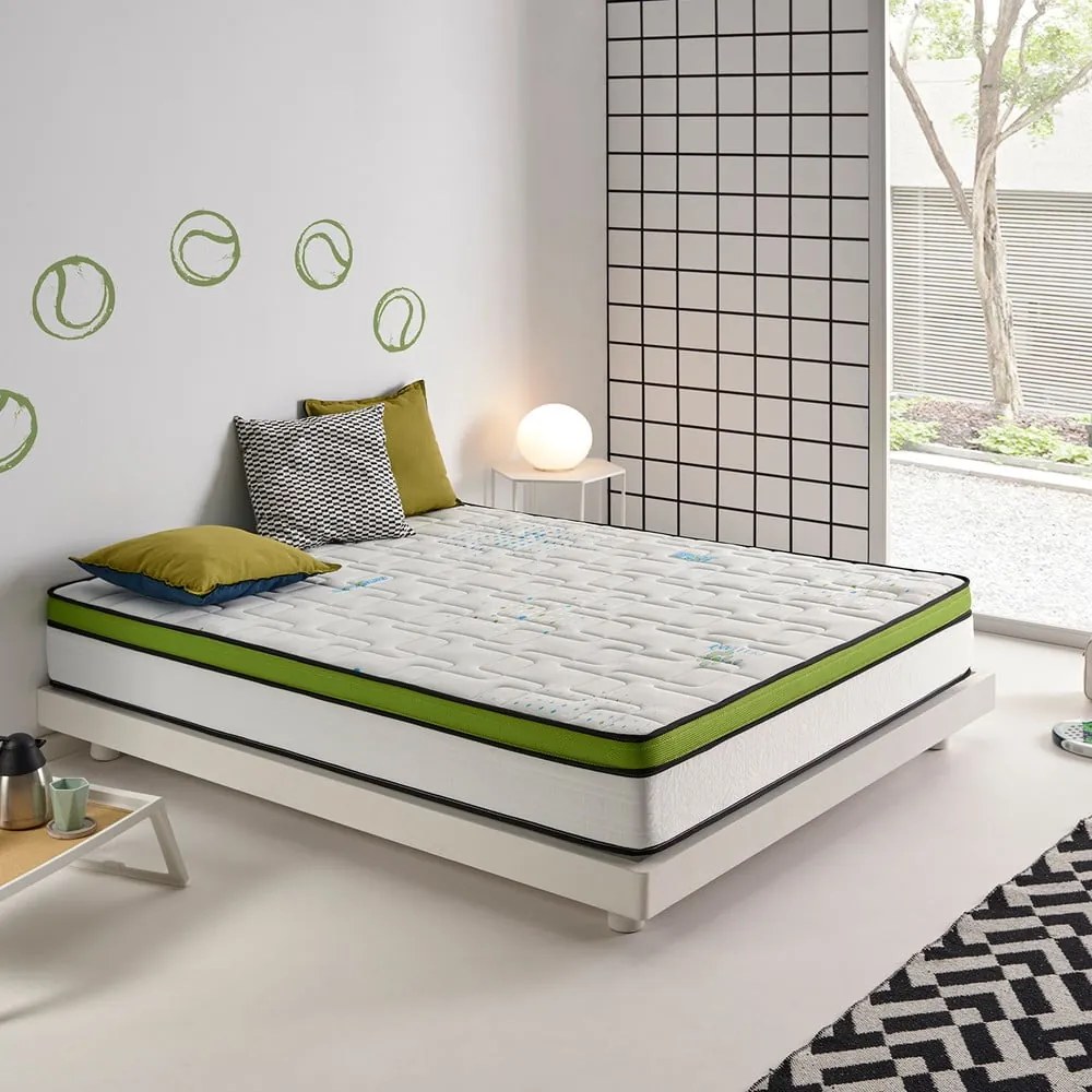 Двустранен матрак от твърда/средна пяна , 160 x 200 cm Sport Energy Pro - Moonia