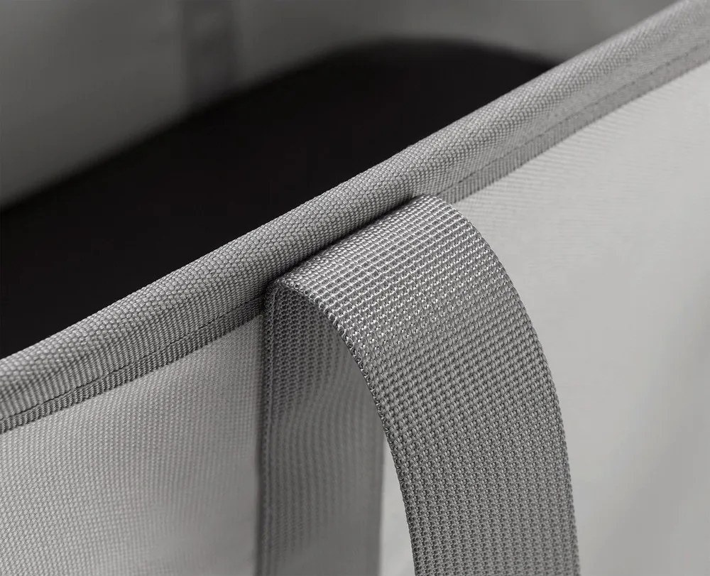 Сив текстилен сгъваем кош за пране 35 l Duo – Joseph Joseph