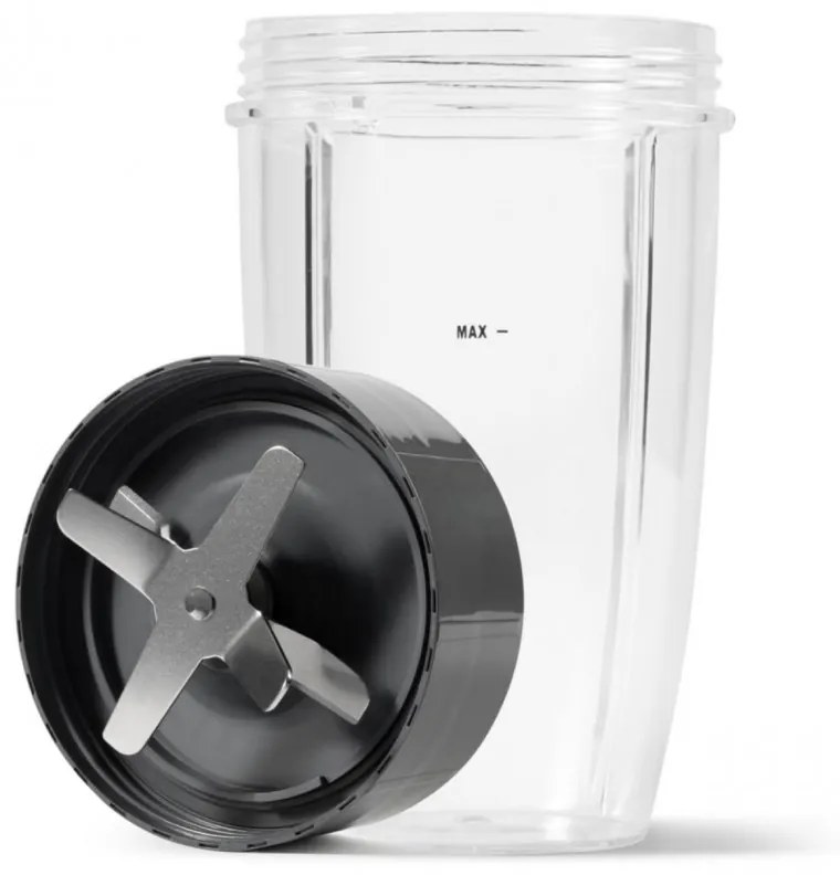 Блендер Nutribullet NB606B, 600W, 500/700 мл, 20000 об/мин, Разбиване на лед, Без BPA, Черен