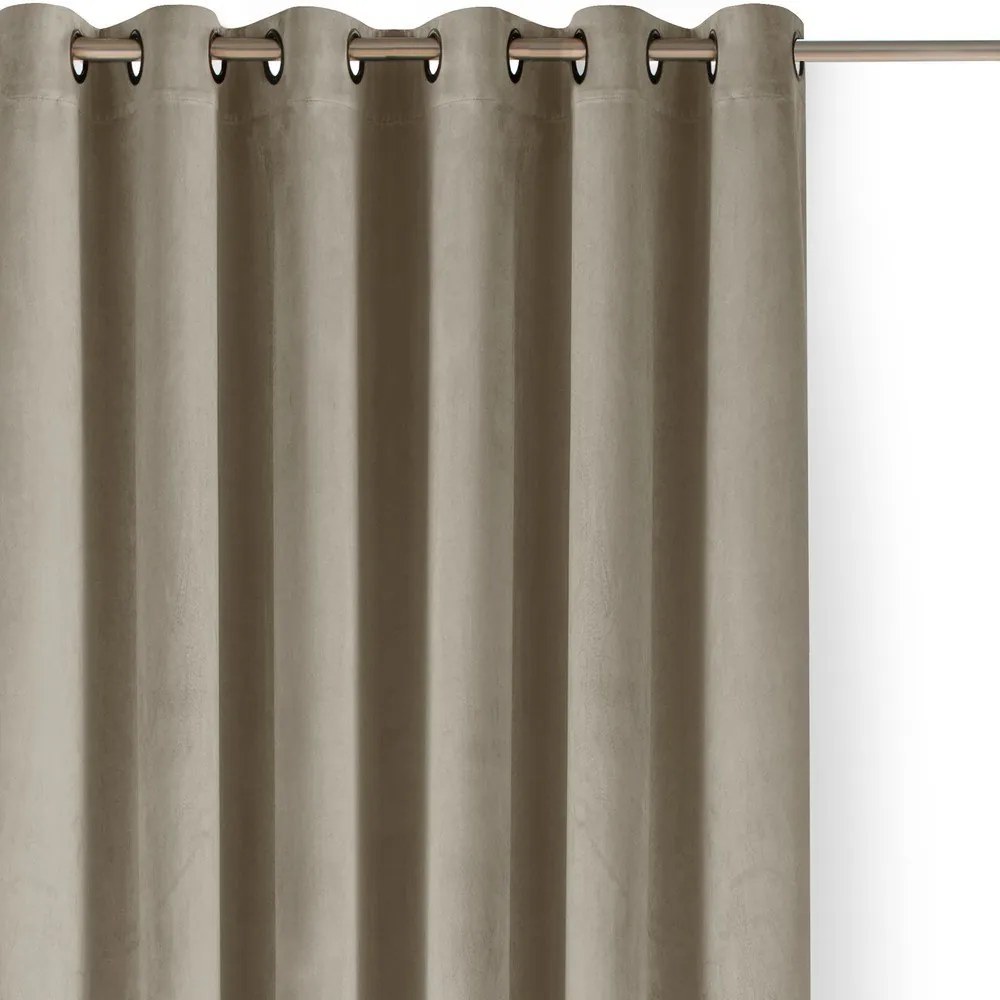 Бежова затъмняваща завеса 530x270 cm Velto – Filumi