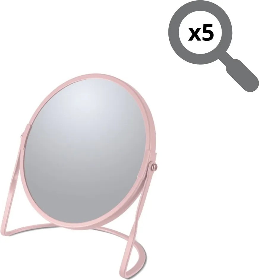 Козметично увеличително огледало (увеличение 5x) ø 18 cm Akira – Spirella