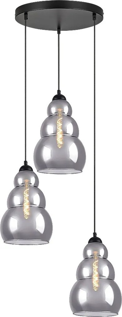 Rabalux Salvatore Висящи осветителни тела IP20 E27 3x MAX 40W K 72213