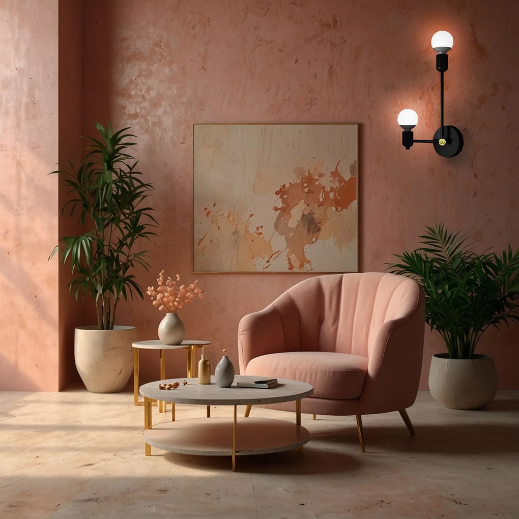 Аплик APP1707-2W BLACK