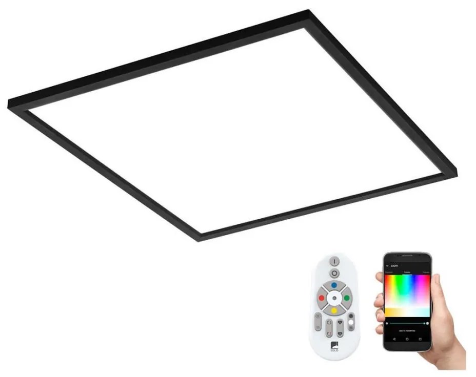 Eglo 99417 - LED RGB Димируем плафон SALOBRENA-C LED/30,5W/230V + д.у.