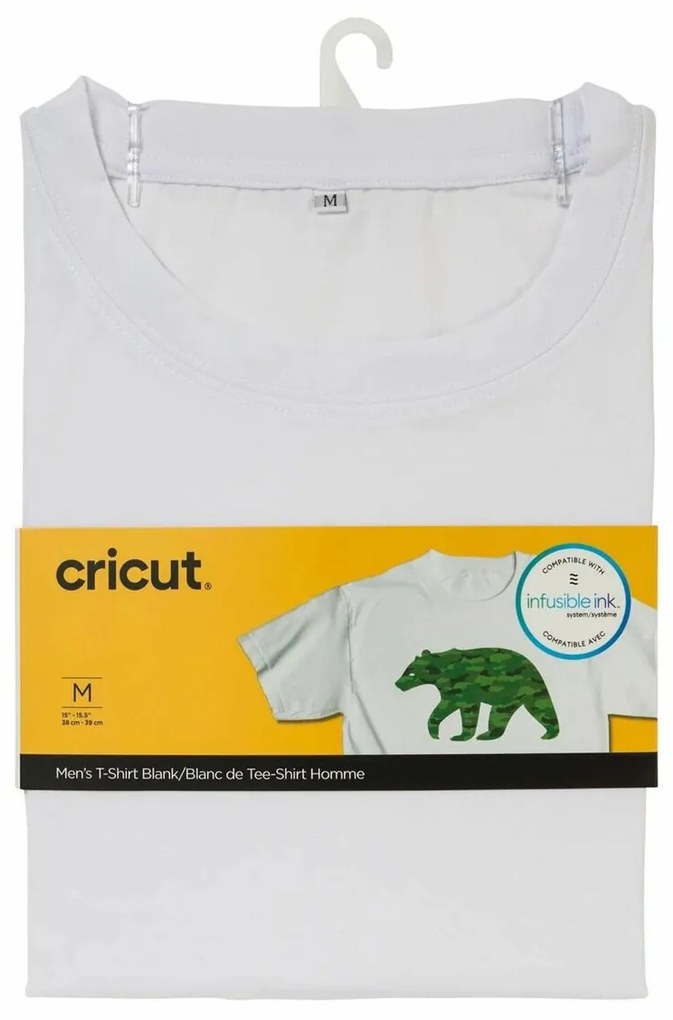 Customisable T-shirt for cutting plotters Cricut Men's