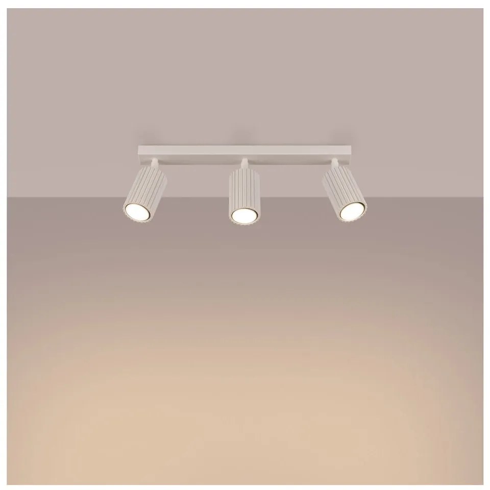 Кремав прожектор 6,5x45 cm Gleam – Sollux