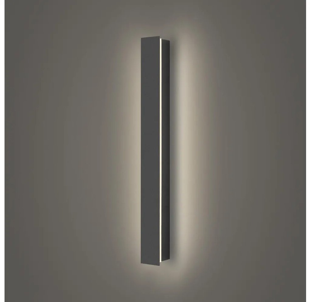Brilagi - LED Външно стенно осветително тяло LINEAR LED/12W/230V 4000K IP65 антрацит