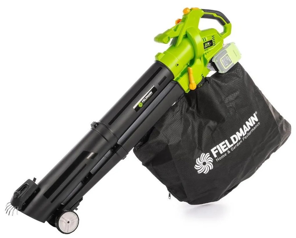 Fieldmann - Безжична градинска прахосмукачка и духалка 20V
