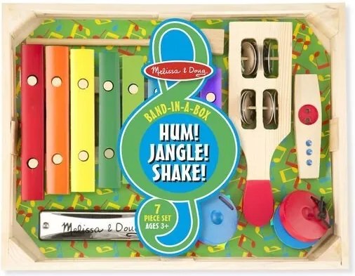 Melissa & Doug - Комплект музикални инструменти - Банда в кутия 2