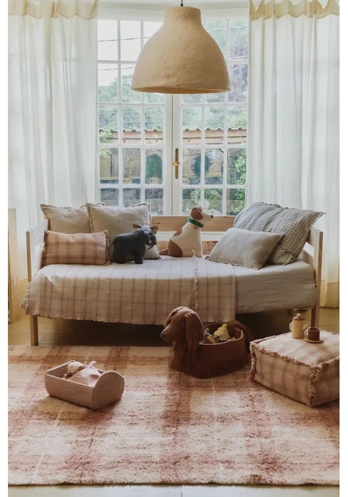 Памучна детска възглавница 40x25 cm Rose – Lorena Canals