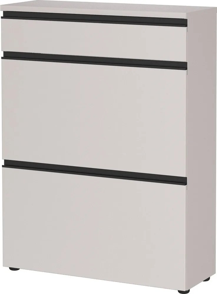 Кремава стойка за обувки 80x107x29 cm Baldone – Germania