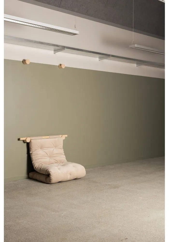 Тъмнокафяво кресло от рипсено кадифе Hooked – Karup Design