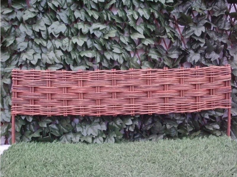 Декоративна плетена ограда - модел 3