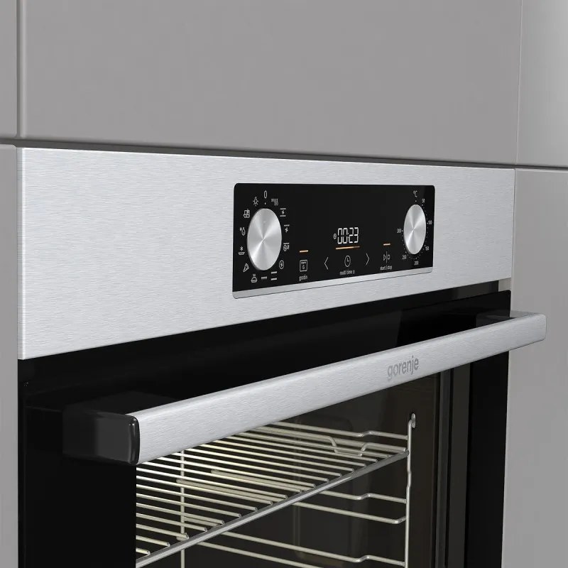 Фурна за вграждане Gorenje BO6737E02X , Механично , 77 , А