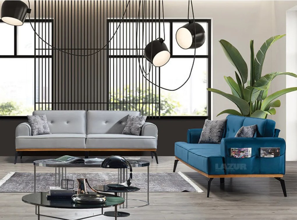 Диван тройка Delta с механизъм за сън