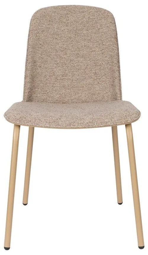 Бежови трапезни столове в комплект от 2 броя Clip - Zuiver