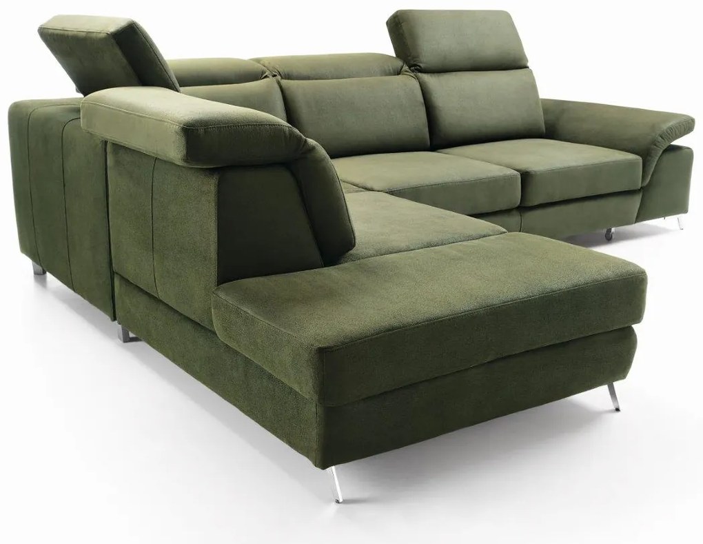 Ъгъл диван Milani-Right-Green